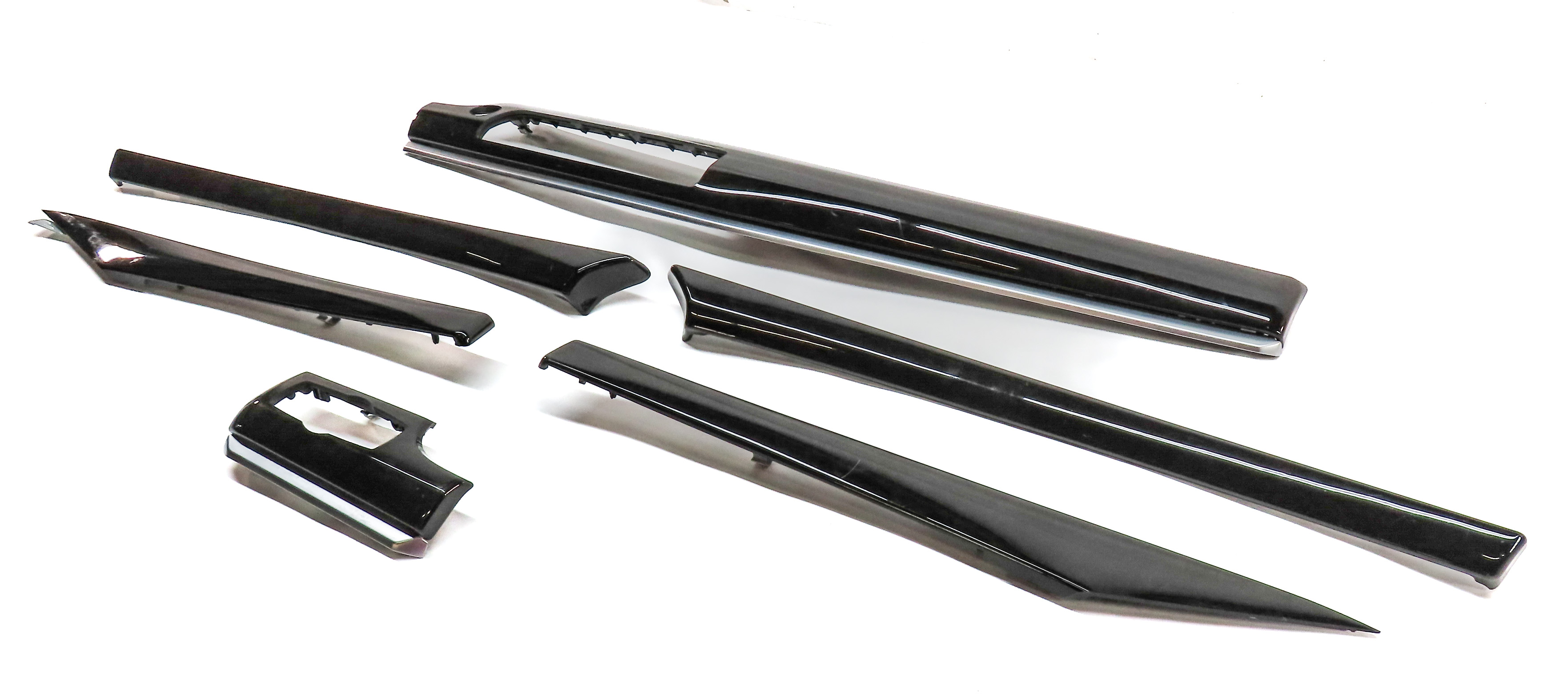 2010 BMW 535IGT (F07) INTERIOR DASH CENTER CONSOLE DOOR TRIM SET/ 6 (Ash) — exact item pictured
